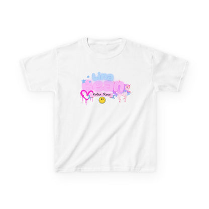 Playful Kids Tee with Custom Name & Unicorn Design