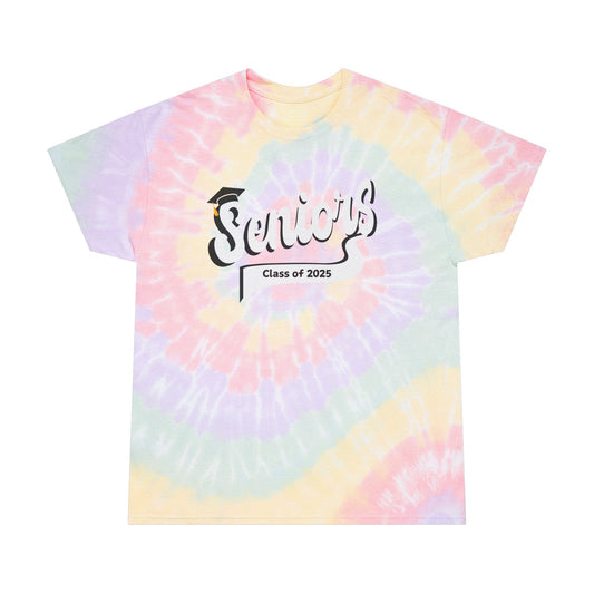 Pastel Tie-Dye Senior Tee | Class of 2025 Graduation Shirt