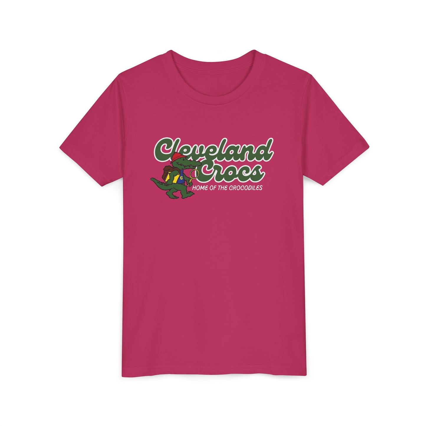 Cleveland Crocs Youth Short Sleeve Tee - Fun & Playful Design for Young Fans