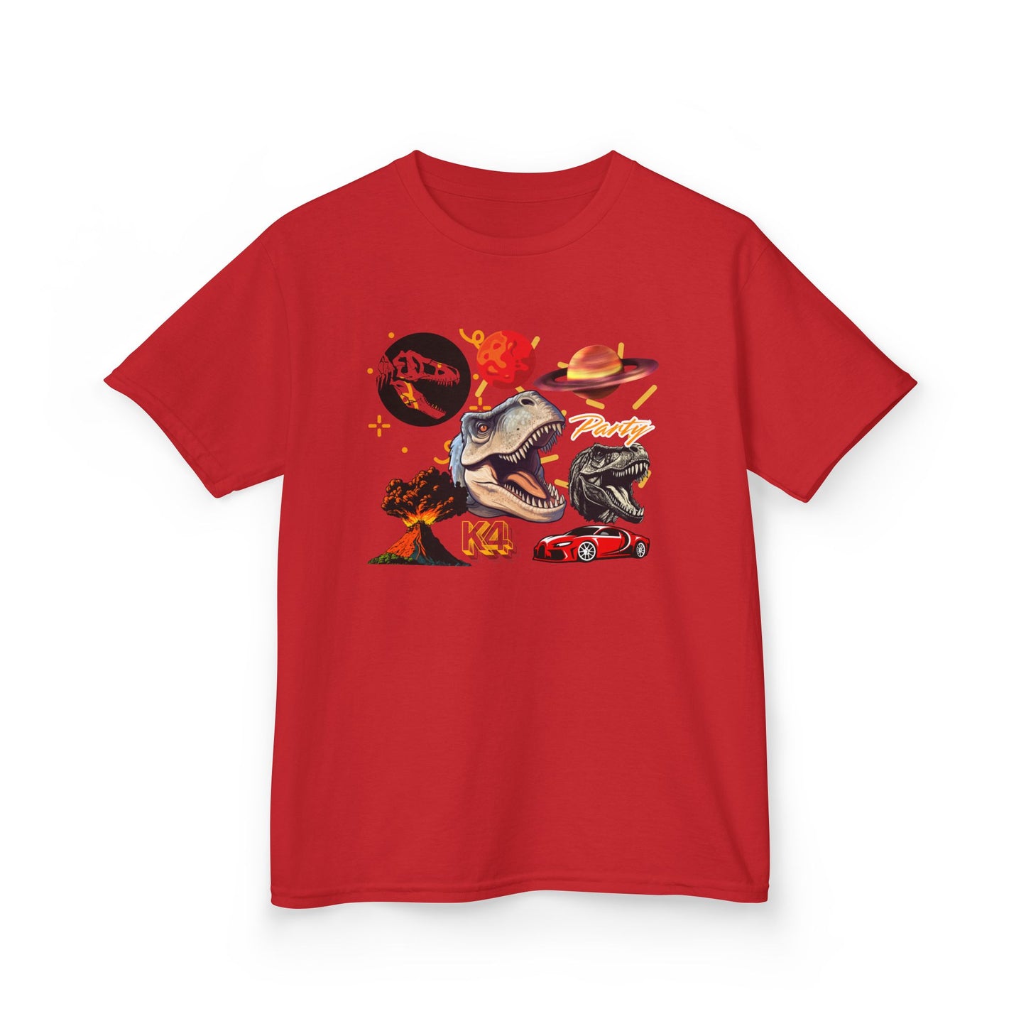 Playful Kids Tee with Custom Name & Unicorn Design