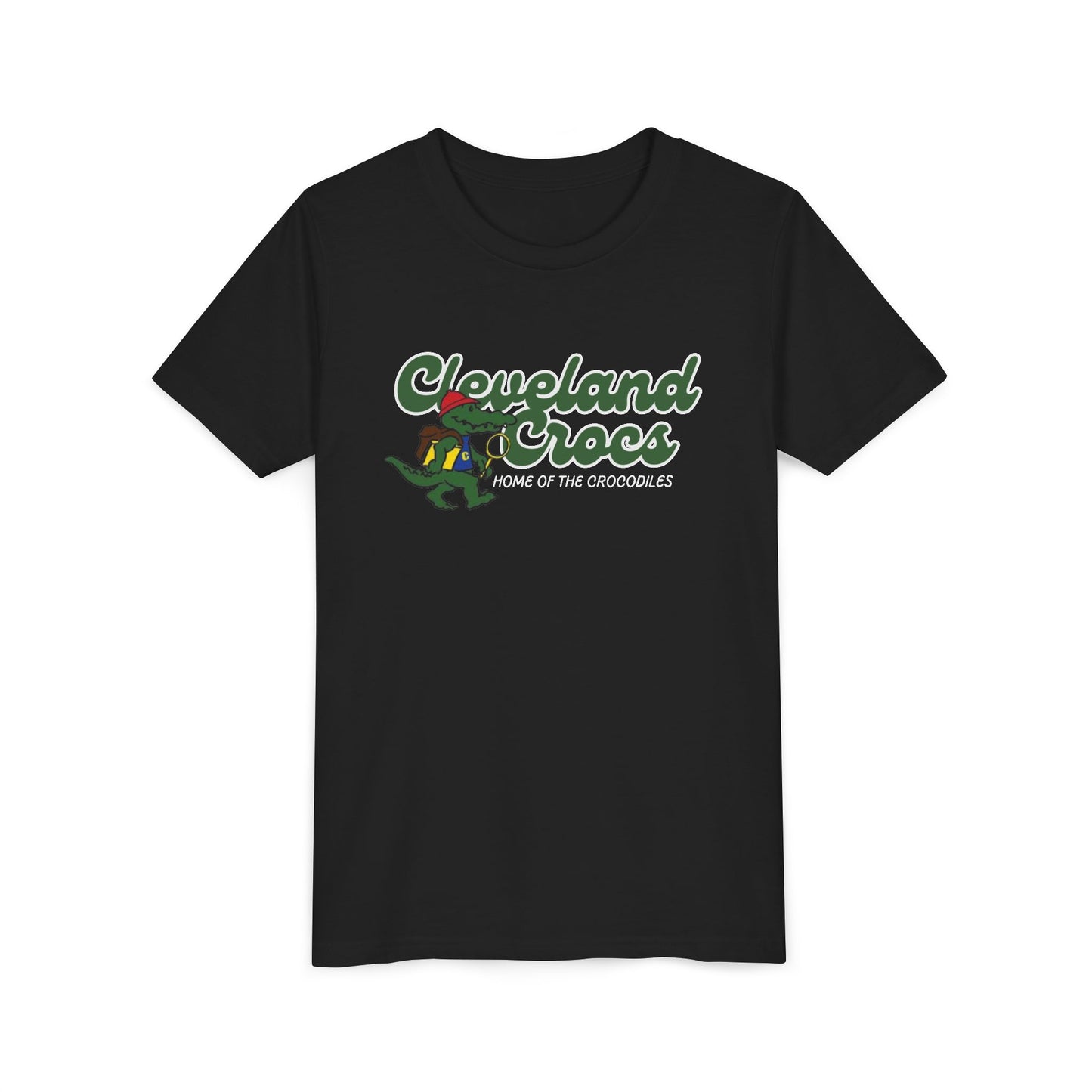 Cleveland Crocs Youth Short Sleeve Tee - Fun & Playful Design for Young Fans