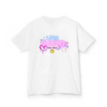 Playful Kids Tee with Custom Name & Unicorn Design